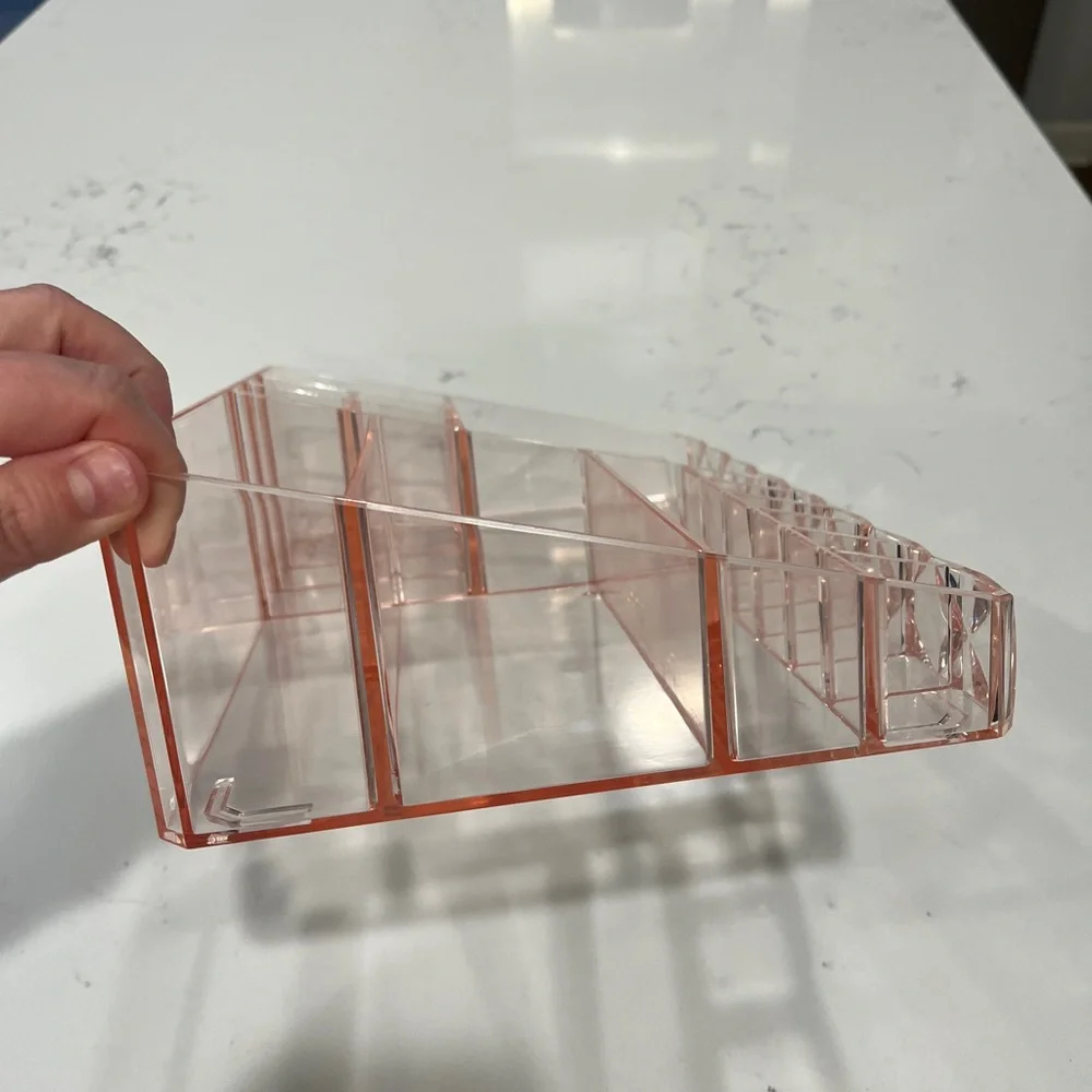 Pink Acrylic Organizer!